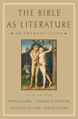 Bible as Literature An Introduction 5th 9780195179071 Front Cover