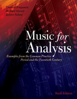 Music for Analysis