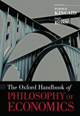 Oxford Handbook of Philosophy of Economics  9780195189254 Front Cover