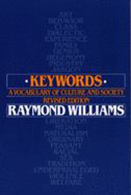 Keywords A Vocabulary of Culture and Society  9780195204698 Front Cover