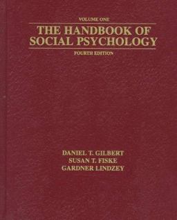 Handbook of Social Psychology 4th 9780195213768 Front Cover