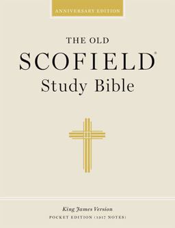 The Old ScofieldRG Study Bible, KJV, Pocket Edition