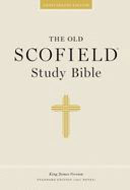 Old Scofieldï¿½ Study Bible, KJV, Standard Edition (Hardcover)  9780195274684 Front Cover
