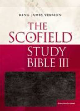The ScofieldRG Study Bible III, KJV