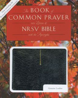 1979 Book of Common Prayer (RCL Edition) and the New Revised Standard Version Bible with Apocrypha, Black  9780195288414 Front Cover