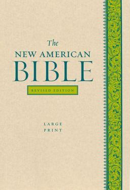 New American Bible Revised Edition, Large Print Edition  9780195298109 Front Cover