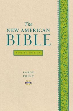 New American Bible Revised Edition, Large Print Edition  9780195298116 Front Cover