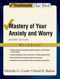 Mastery of Your Anxiety and Worry 2nd 9780195300017 Front Cover