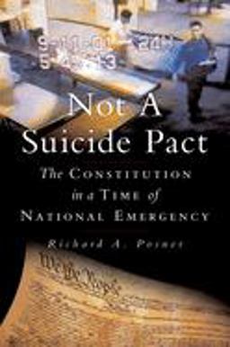 Not a Suicide Pact The Constitution in a Time of National Emergency  9780195304275 Front Cover