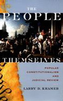 People Themselves Popular Constitutionalism and Judicial Review  9780195306453 Front Cover