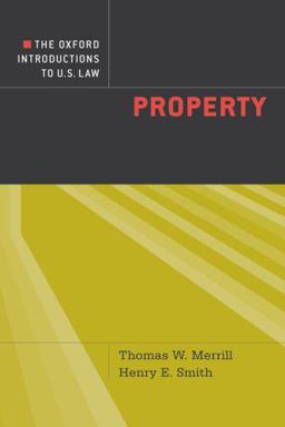 Oxford Introductions to U. S. Law Property  9780195314762 Front Cover