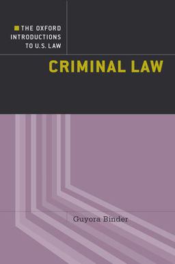 Criminal Law  9780195321203 Front Cover