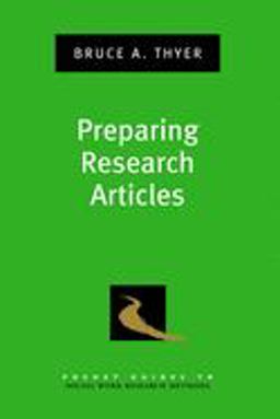 Preparing Research Articles  9780195323375 Front Cover