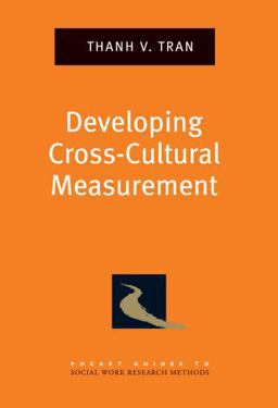 Developing Cross-Cultural Measurement  9780195325089 Front Cover
