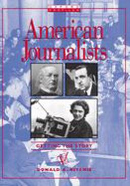 American Journalists  9780195328370 Front Cover