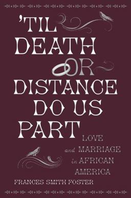 'Til Death or Distance Do Us Part Love and Marriage in African America  9780195328523 Front Cover
