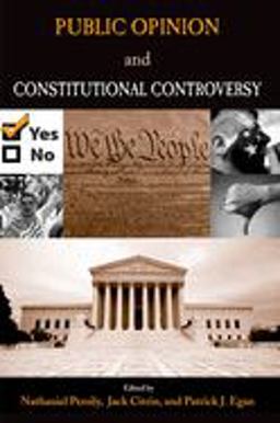 Public Opinion and Constitutional Controversy  9780195329421 Front Cover