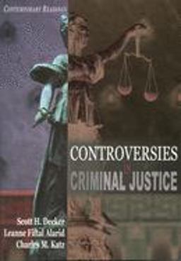 Controversies in Criminal Justice Contemporary Readings  9780195330175 Front Cover