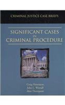 Significant Cases in Criminal Procedure