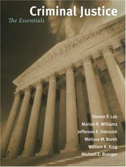 Criminal Justice The Essentials  9780195332490 Front Cover