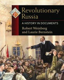 Revolutionary Russia A History in Documents  9780195337945 Front Cover