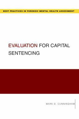 Evaluation for Capital Sentencing  9780195341553 Front Cover
