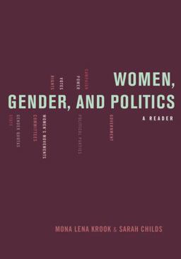 Women, Gender, and Politics A Reader  9780195368819 Front Cover