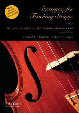 Strategies for Teaching Strings 2nd 9780195369120 Front Cover