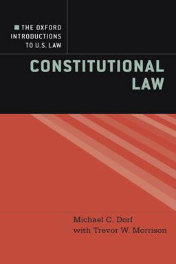 Oxford Introductions to U. S. Law Constitutional Law  9780195370034 Front Cover
