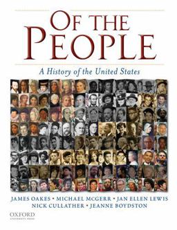 Of the People A History of the United States  9780195371031 Front Cover