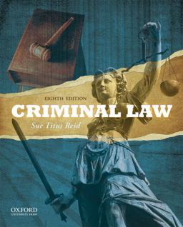 Criminal Law 8th 9780195389036 Front Cover