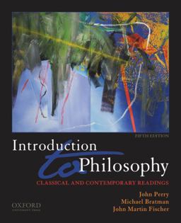 Introduction to Philosophy Classical and Contemporary Readings 5th 9780195390360 Front Cover