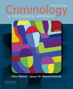 Criminology A Sociological Approach 5th 9780195394764 Front Cover