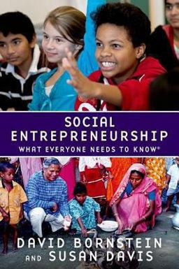 Social Entrepreneurship What Everyone Needs to Knowï¿½  9780195396331 Front Cover