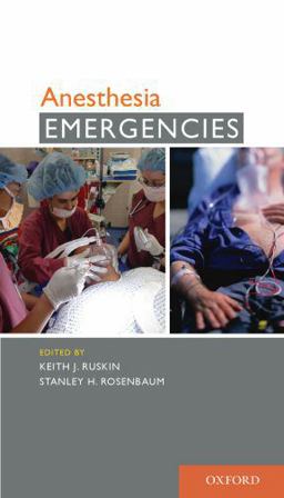 Anesthesia Emergencies  9780195396713 Front Cover