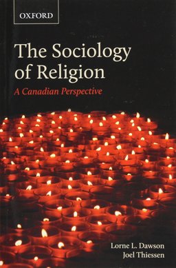 Sociology of Religion A Canadian Perspective  9780195425574 Front Cover