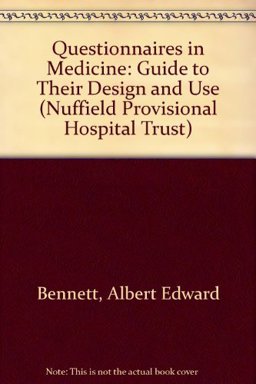 Questionnaires in Medicine