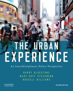 Urban Experience An Interdisciplinary Policy Perspective 2nd 9780197527313 Front Cover
