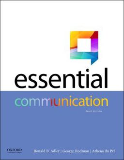 Essential Communication 3rd 9780197544310 Front Cover