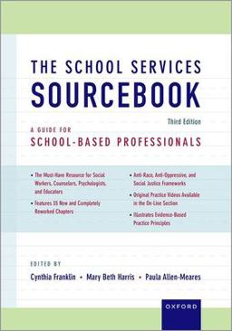 School Services Sourcebook A Guide for School-Based Professionals 3rd 9780197603413 Front Cover