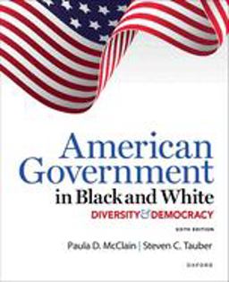 American Government in Black and White Diversity and Democracy 6th 9780197677520 Front Cover
