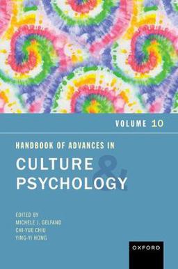 Handbook of Advances in Culture and Psychology, Volume 10 Volume 10  9780197689790 Front Cover