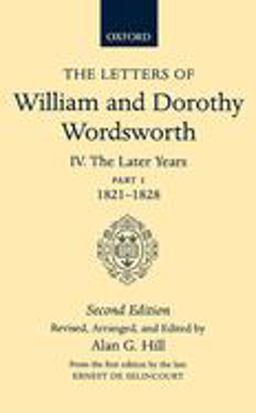 The Letters of William and Dorothy Wordsworth