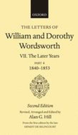The Letters of William and Dorothy Wordsworth