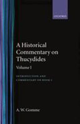 A Historical Commentary On Thucydides