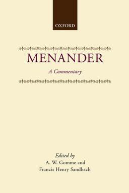 Menander: a Commentary