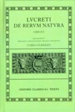 De Rerum Natura 2nd 9780198146247 Front Cover