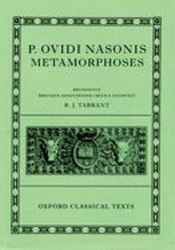 P. Ovidi Nasonis Metamorphoses  9780198146667 Front Cover