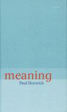 Meaning Meaning