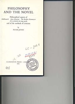 Philosophy and the Novel